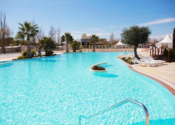 Mobil-Home Cl14 A Vias - La Carabasse - Camping Siblu Avec Piscine