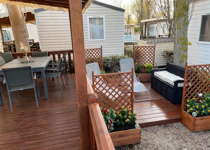 Mobil-Home Cl14 A Vias - La Carabasse - Camping Siblu Avec Piscine